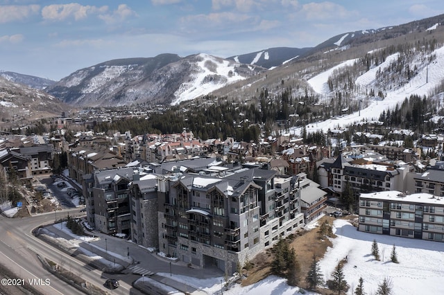 view of mountain feature