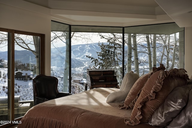 4747 Wildridge Rd, Avon, CO 81620 - bedroom featuring a mountain view