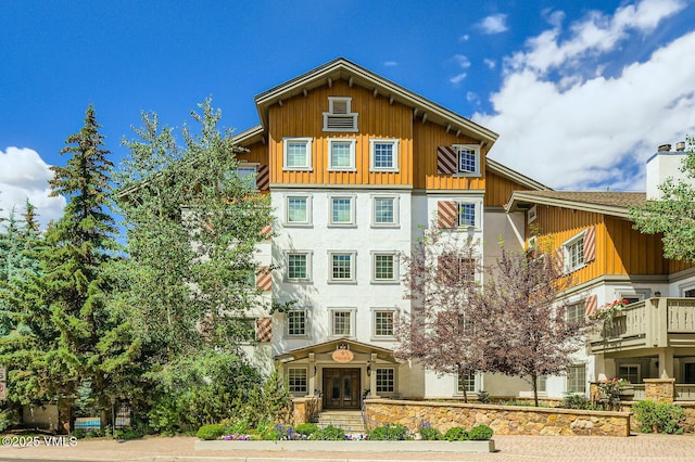 9 Vail Rd Unit 16, Vail, CO 81657 - view of front of house featuring board and batten siding