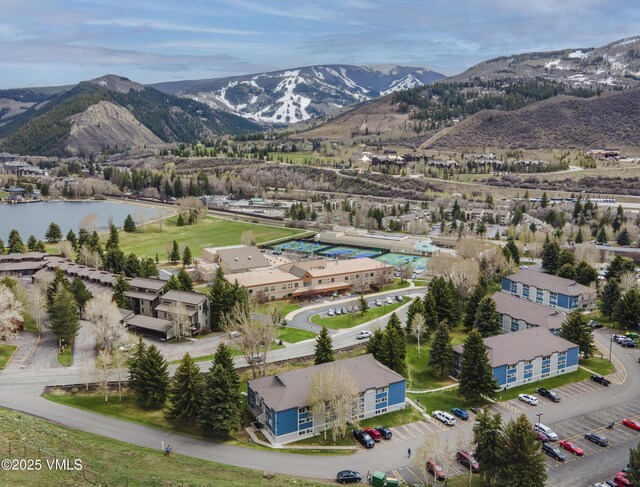871 W Beaver Creek Blvd Unit A2, Avon, CO 81620 - drone / aerial view of a water and mountain view