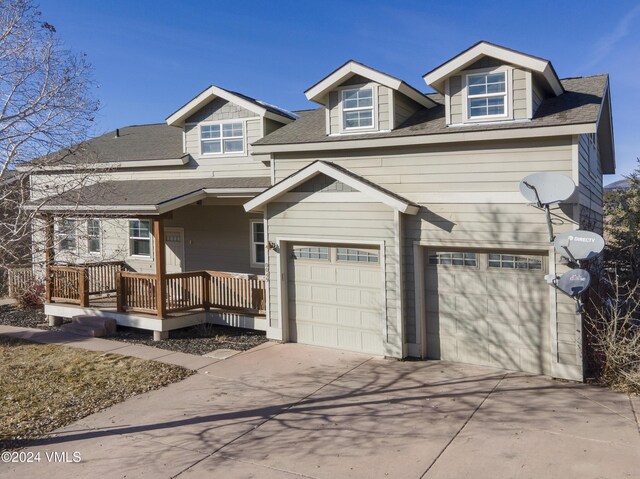 49 Bluffs Dr, Eagle, CO 81631 - view of front of home with a garage