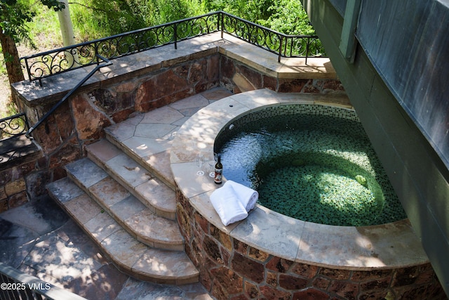 17 Chateau Ln Unit 501, Beaver Creek, CO 81620 - view of pool featuring a hot tub