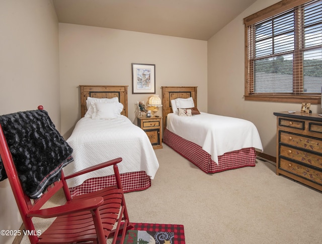 0017 Harvester Ct, Eagle, CO 81631 - carpeted bedroom with vaulted ceiling