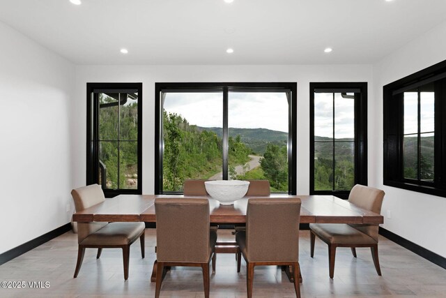 420 Little Andorra Rd, Edwards, CO 81632 - dining room featuring healthy amount of natural light and recessed lighting