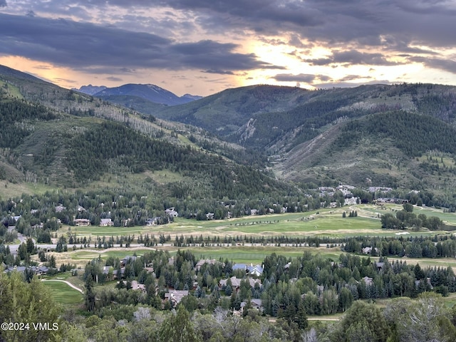 view of mountain feature