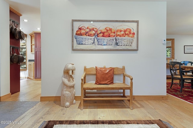 2111 Vermont Rd Unit A, Vail, CO 81657 - corridor featuring wood-type flooring and recessed lighting