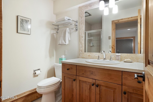 2111 Vermont Rd Unit A, Vail, CO 81657 - bathroom featuring vanity and a shower stall
