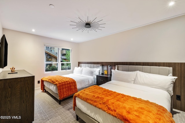 684 W Lionshead Cir Unit 302, Vail, CO 81657 - bedroom featuring carpet and recessed lighting