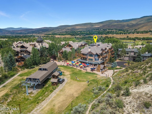 627 Sawatch Dr Unit 105, Edwards, CO 81632 - aerial perspective of suburban area featuring mountains