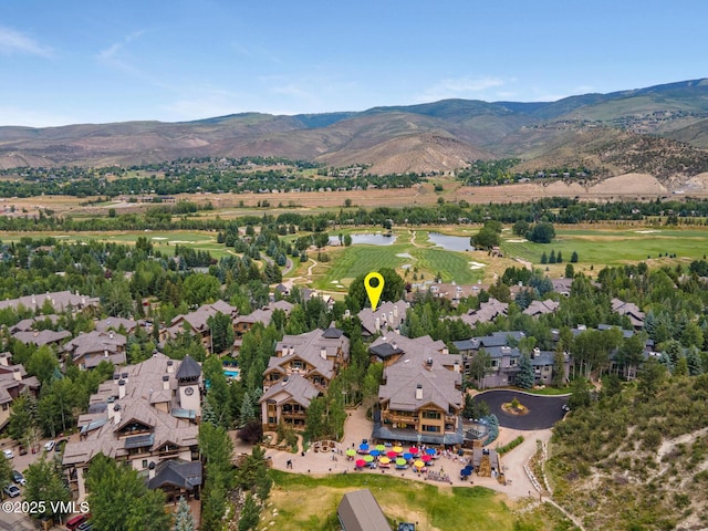 627 Sawatch Dr Unit 105, Edwards, CO 81632 - aerial perspective of suburban area with a water and mountain view