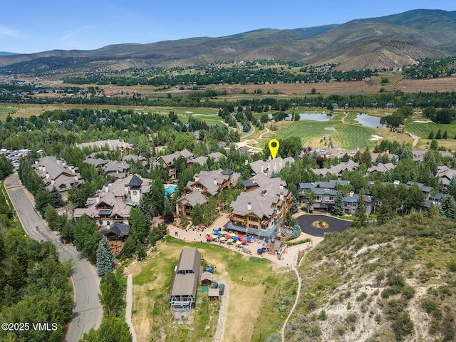 627 Sawatch Dr Unit 105, Edwards, CO 81632 - aerial view of residential area featuring a water and mountain view