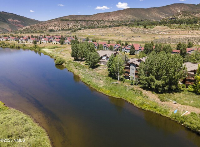 205 Crazy Horse Pt Unit 205, Edwards, CO 81632 - aerial view of residential area featuring a water and mountain view