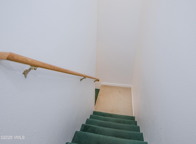 205 Crazy Horse Pt Unit 205, Edwards, CO 81632 - stairs featuring carpet