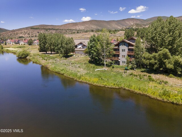 205 Crazy Horse Pt Unit 205, Edwards, CO 81632 - aerial view of a water and mountain view