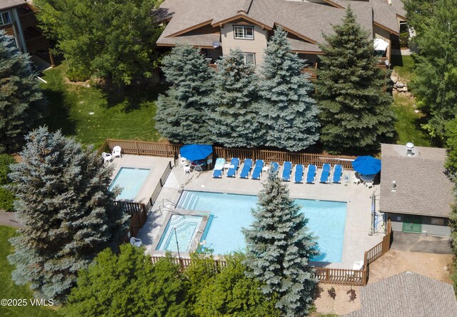 205 Crazy Horse Pt Unit 205, Edwards, CO 81632 - view of subject property featuring a pool