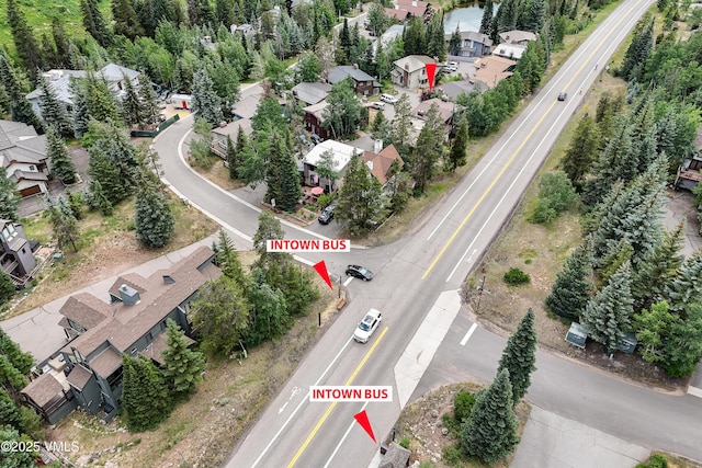 4254 Columbine Way Unit 9, Vail, CO 81657 - aerial view of property and surrounding area featuring nearby suburban area