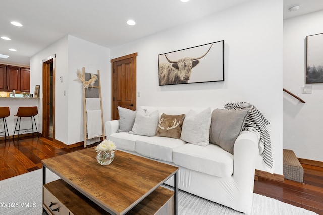 4254 Columbine Way Unit 9, Vail, CO 81657 - living room featuring recessed lighting and wood finished floors