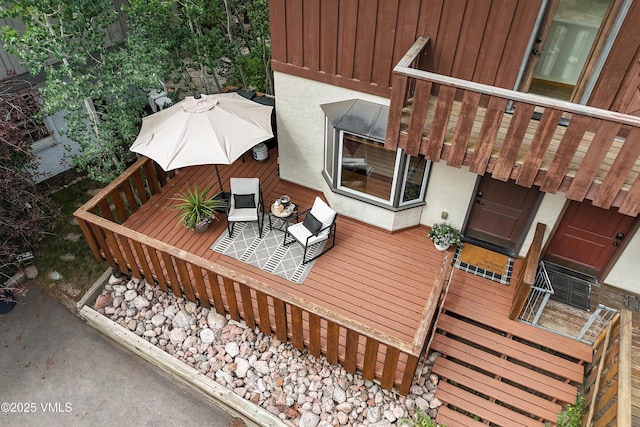 4254 Columbine Way Unit 9, Vail, CO 81657 - view of wooden terrace
