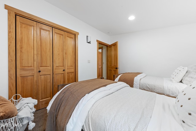 4254 Columbine Way Unit 9, Vail, CO 81657 - bedroom featuring a closet and recessed lighting