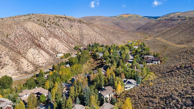 view of mountain background