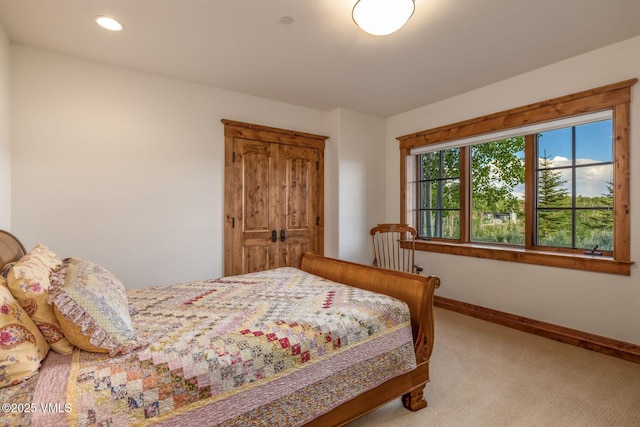 1006 Chiming Bells, Avon, CO 81620 - carpeted bedroom featuring baseboards and recessed lighting