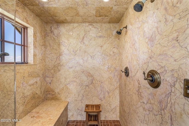 1006 Chiming Bells, Avon, CO 81620 - full bath featuring tiled shower and recessed lighting