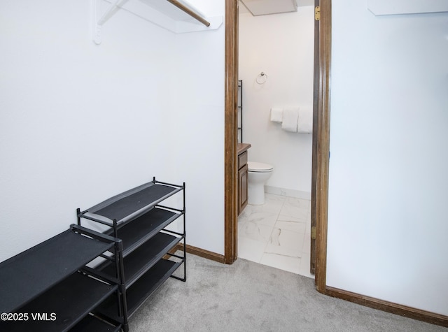 1061 W Beaver Creek Blvd Unit Q302, Avon, CO 81620 - spacious closet with light marble finish flooring