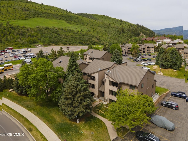 1061 W Beaver Creek Blvd Unit Q302, Avon, CO 81620 - aerial view of residential area featuring a mountainous background
