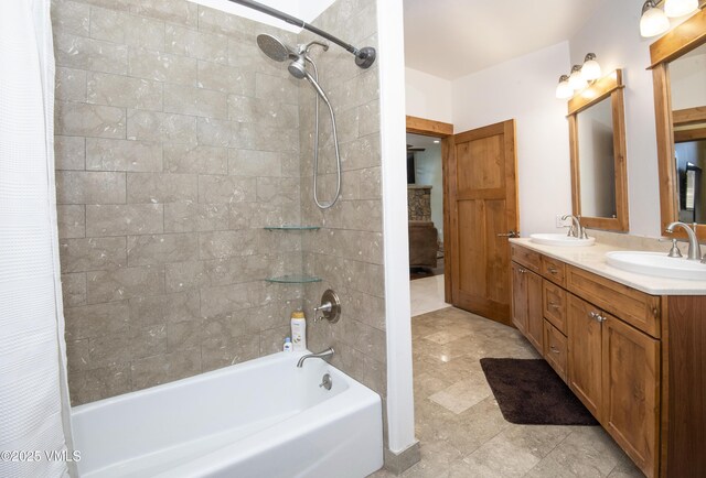 295 Main St Unit R-306, Edwards, CO 81632 - full bathroom featuring shower / tub combination and double vanity