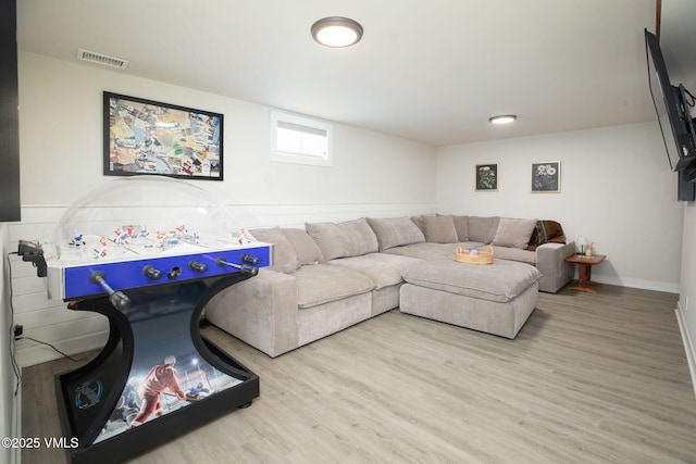 349 Whiting Rd, Eagle, CO 81631 - living room featuring light wood-style floors and baseboards