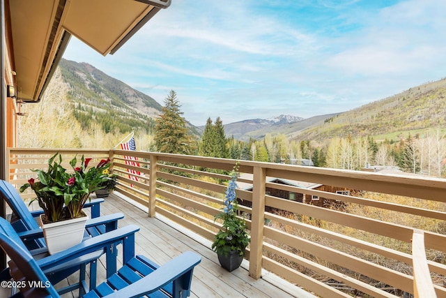5024 Main Gore Dr S Unit 16, Vail, CO 81657 - balcony with a mountain view