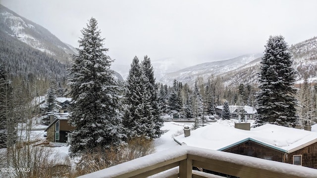 5024 Main Gore Dr S Unit 16, Vail, CO 81657 - mountain view with a heavily wooded area