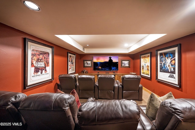 view of home theater