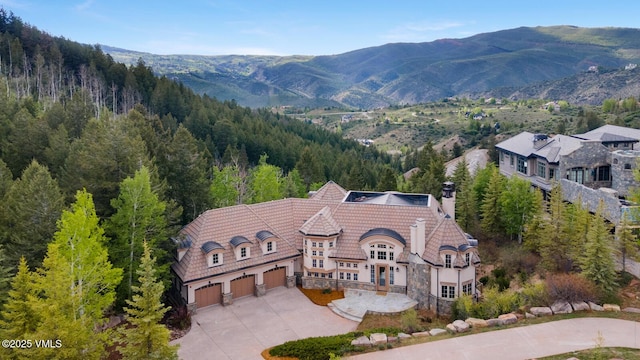 460 El Mirador Rd, Edwards, CO 81632 - view of mountain backdrop featuring a forest