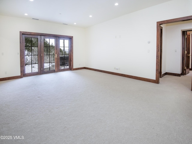 460 El Mirador Rd, Edwards, CO 81632 - unfurnished room featuring baseboards, recessed lighting, and light carpet