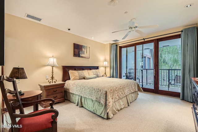 1234 Westhaven Cir Unit A-71, Vail, CO 81657 - bedroom with access to exterior and light colored carpet