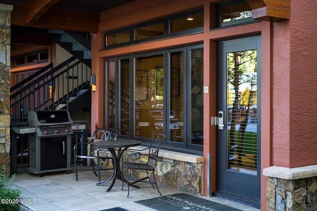 660 Lionshead Pl Unit 9, Vail, CO 81657 - entrance to property with a patio area and stucco siding