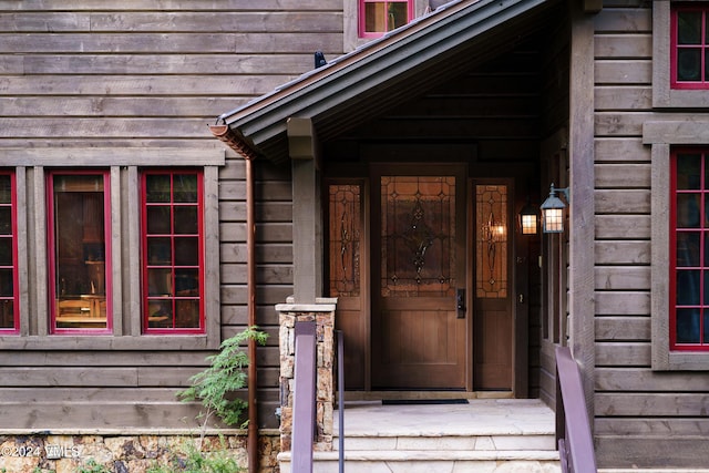 view of entrance to property