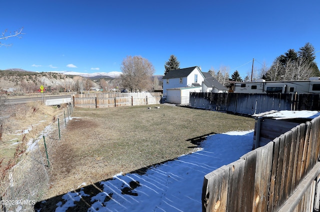546 Grand Ave, Eagle, CO 81631 - view of yard with a fenced backyard