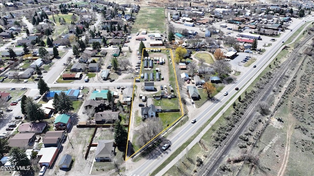 546 Grand Ave, Eagle, CO 81631 - drone / aerial view with a residential view