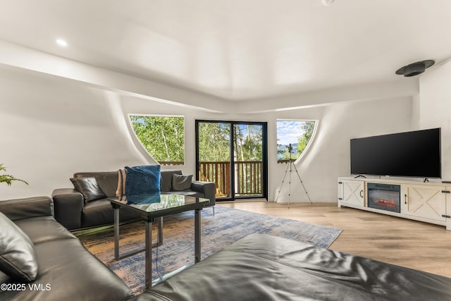 2940 Basingdale Blvd Unit 2, Vail, CO 81657 - living area featuring wood finished floors