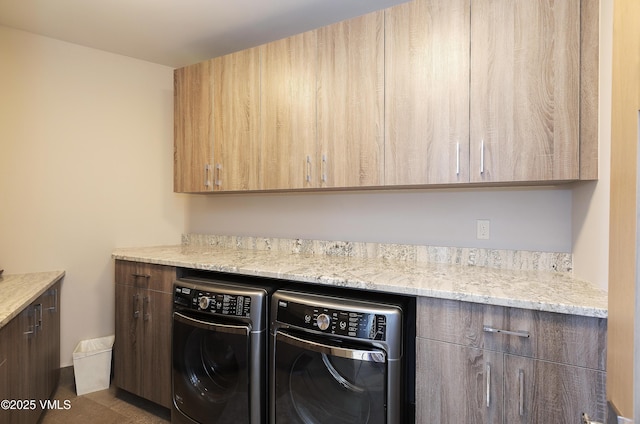 2682 E Haystacker Dr, Eagle, CO 81631 - laundry area with cabinet space and independent washer and dryer