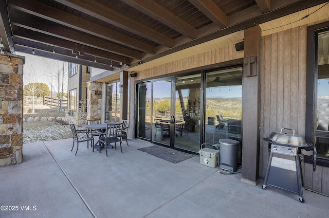 2682 E Haystacker Dr, Eagle, CO 81631 - view of patio with outdoor dining space and area for grilling
