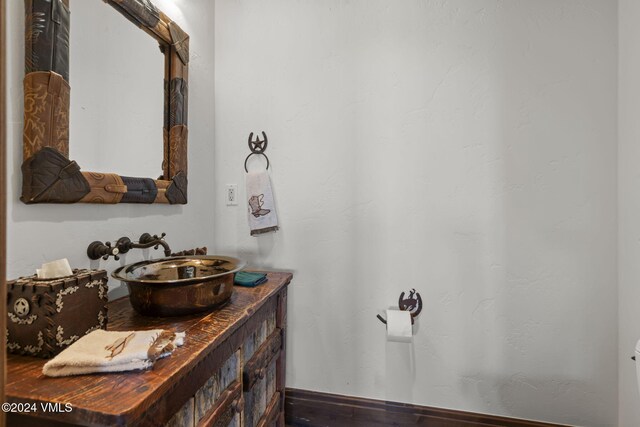 bathroom featuring sink