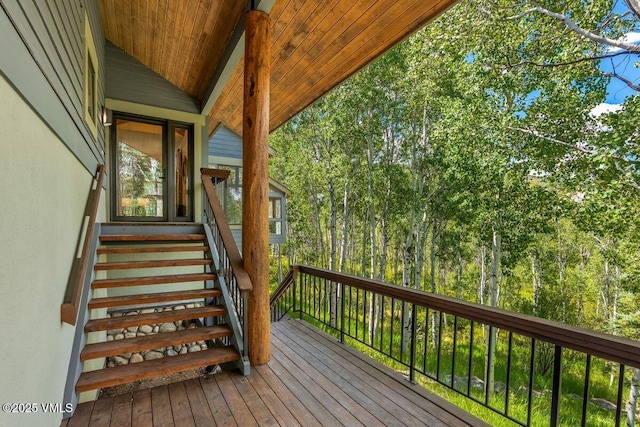 225 Eagle Crest Rd, Edwards, CO 81632 - view of deck
