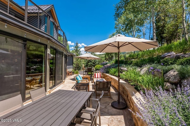 225 Eagle Crest Rd, Edwards, CO 81632 - view of patio featuring outdoor dining space