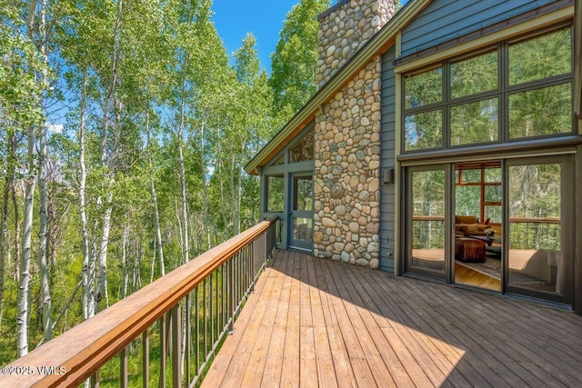 225 Eagle Crest Rd, Edwards, CO 81632 - view of deck