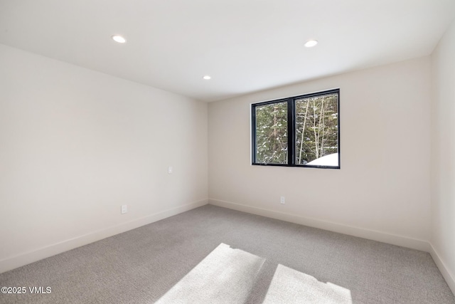 5074 Main Gore Dr S Unit B, Vail, CO 81657 - unfurnished room featuring light carpet and recessed lighting