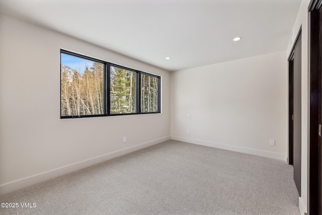 5074 Main Gore Dr S Unit B, Vail, CO 81657 - unfurnished room with light colored carpet and recessed lighting