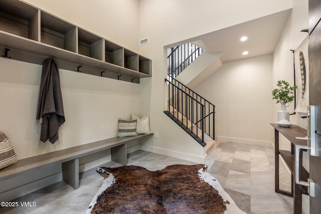 5074 Main Gore Dr S Unit B, Vail, CO 81657 - mudroom featuring recessed lighting and baseboards